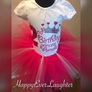 Birthday Princess Tutu Set
